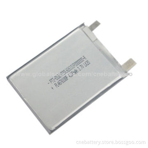 3.7V/4,600mAh Li-polymer Battery Pack with Lightweight, High-density for MP4/MP5 Players, Tablet PCsNew
